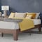 Flash Furniture Walnut Full Size Solid Wood Platform Bed YKC-1090-F-WAL-GG - alternate 6